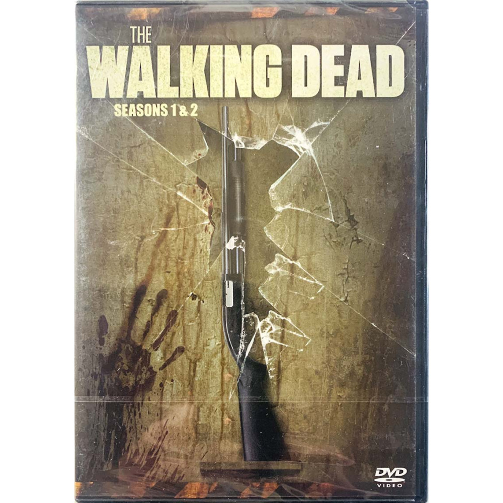 DVD - Elokuva 2010/2011  Walking Dead 7DVD kaudet 1 & 2 DVD Begagnat