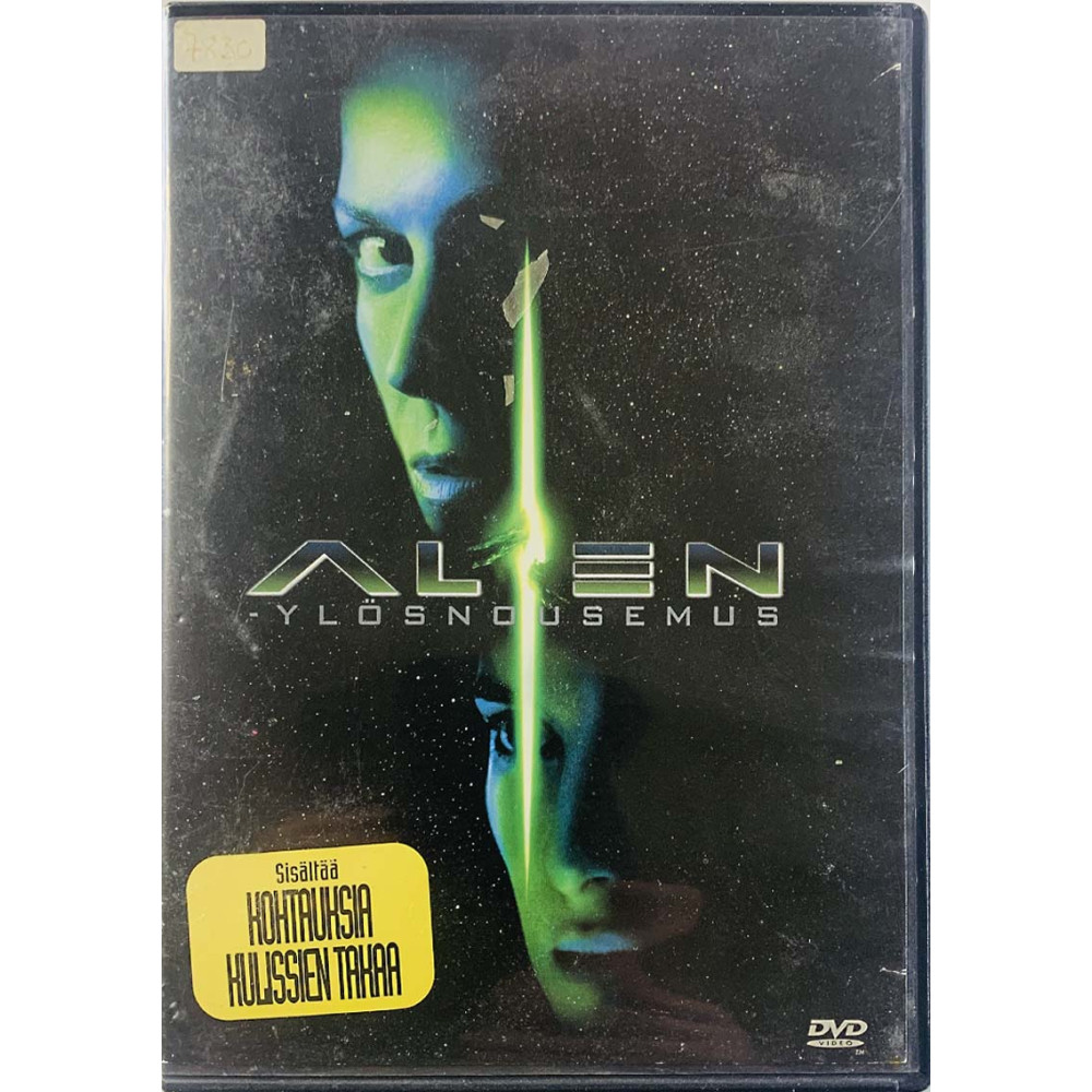DVD - Elokuva DVD Alien : Ylösnousemus  kansi EX levy VG+ Käytetty DVD