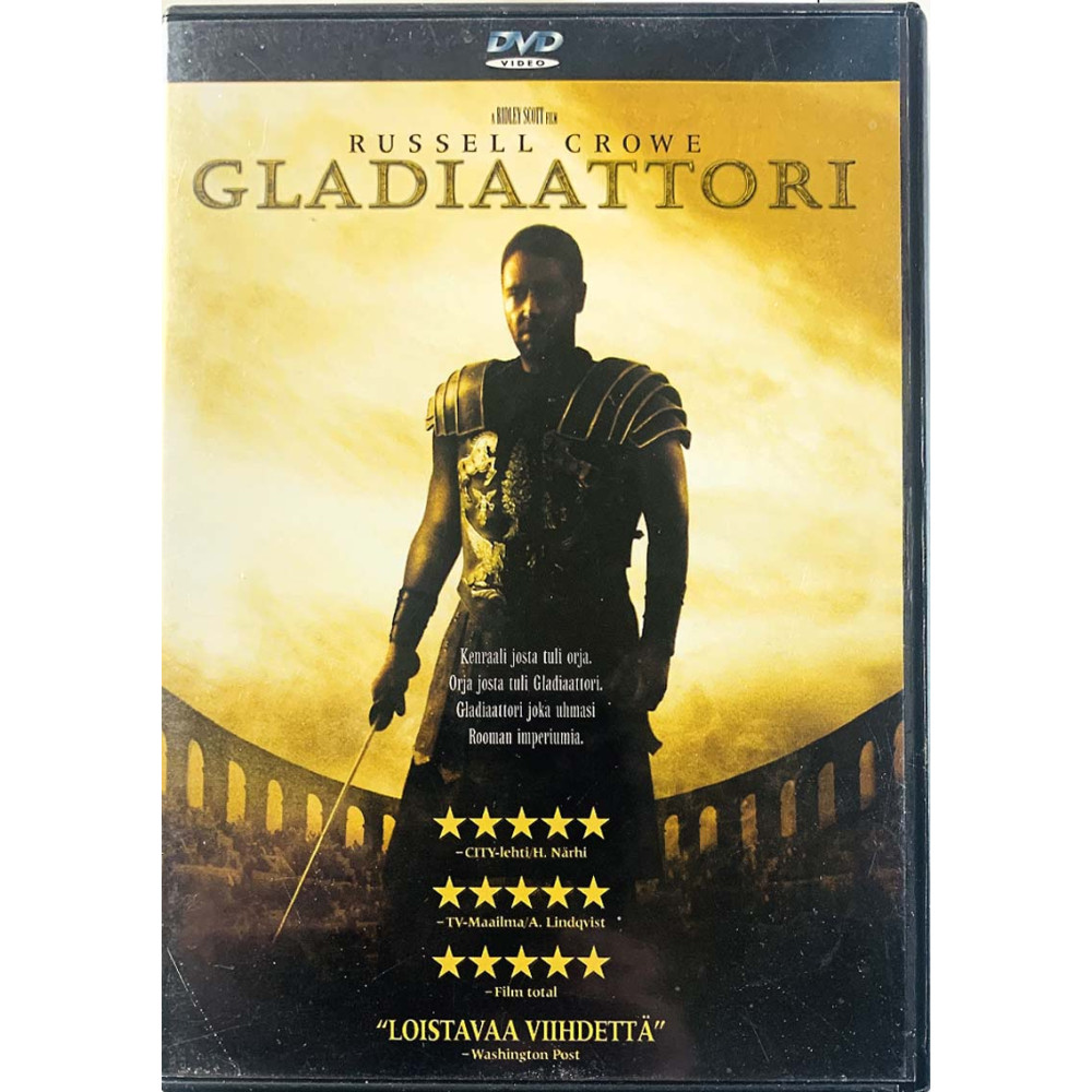 DVD - Elokuva 2000  Gladiaattori DVD Begagnat