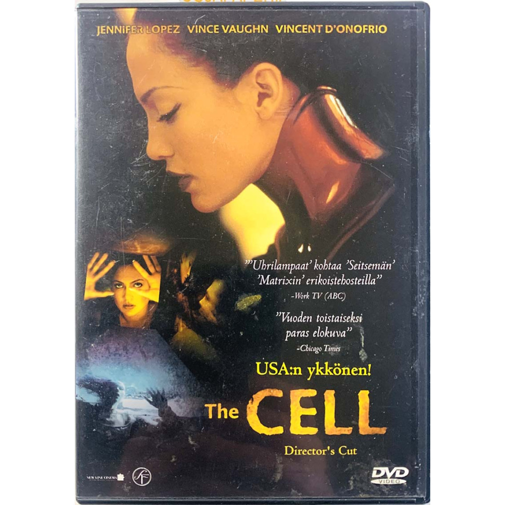 DVD - Elokuva DVD The Cell, director’s cut  kansi EX levy EX- Käytetty DVD