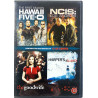 DVD - TV-sarja 4 ekaa jaksoa 2011  Hawaii five-O, NCIS, Goodwife, Harper’s island DVD Begagnat
