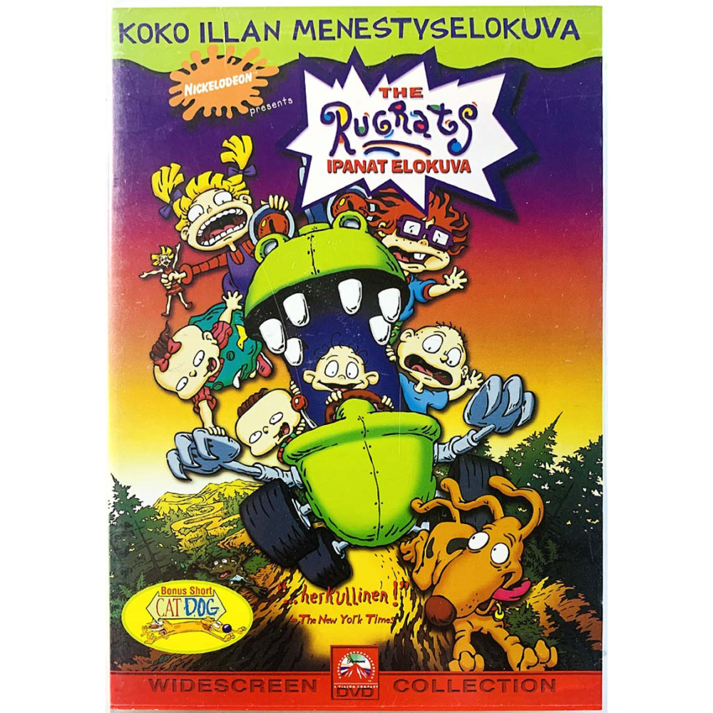 DVD - Elokuva DVD The Rugrats movie ipanat elokuva  kansi EX levy EX Käytetty DVD