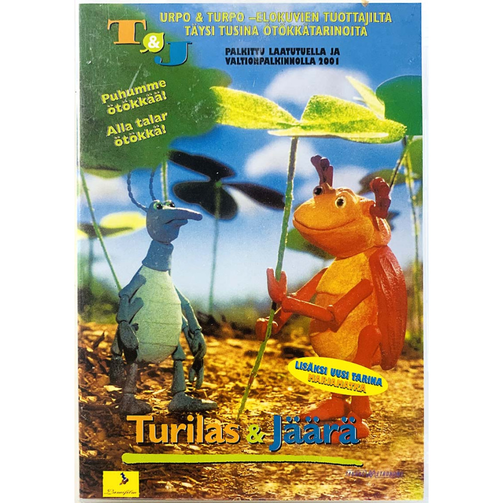DVD - Elokuva DVD Turilas & Jäärä  kansi EX levy EX Käytetty DVD