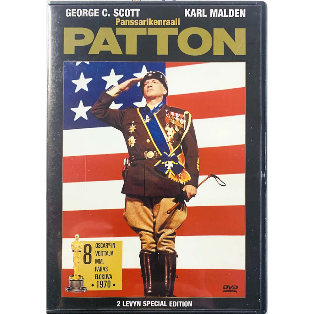 DVD - Elokuva DVD Patton  kansi EX levy EX Käytetty DVD