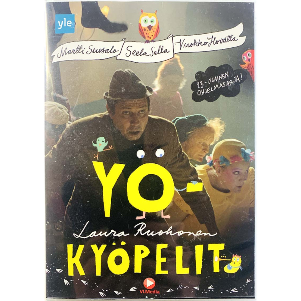 DVD - Elokuva DVD Yökyöpelit  kansi EX levy EX Käytetty DVD