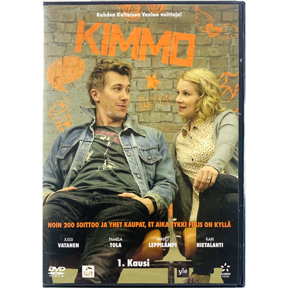 DVD - Elokuva DVD Kimmo 1. kausi 2DVD  kansi EX levy EX Käytetty DVD