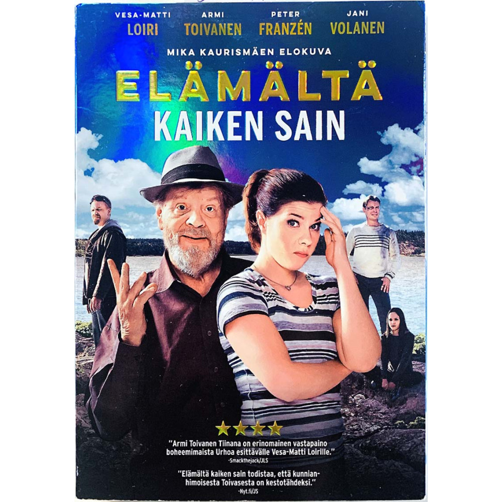 DVD - Elokuva DVD Elämältä kaiken sain  kansi EX levy EX- Käytetty DVD