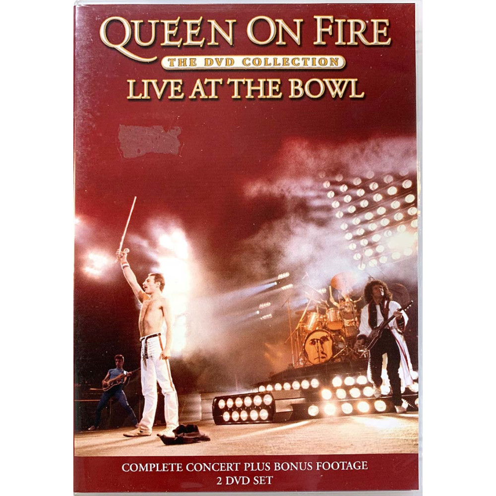 DVD - Queen DVD Queen on fire Live at the Bowl 2DVD  kansi EX levy EX Käytetty DVD