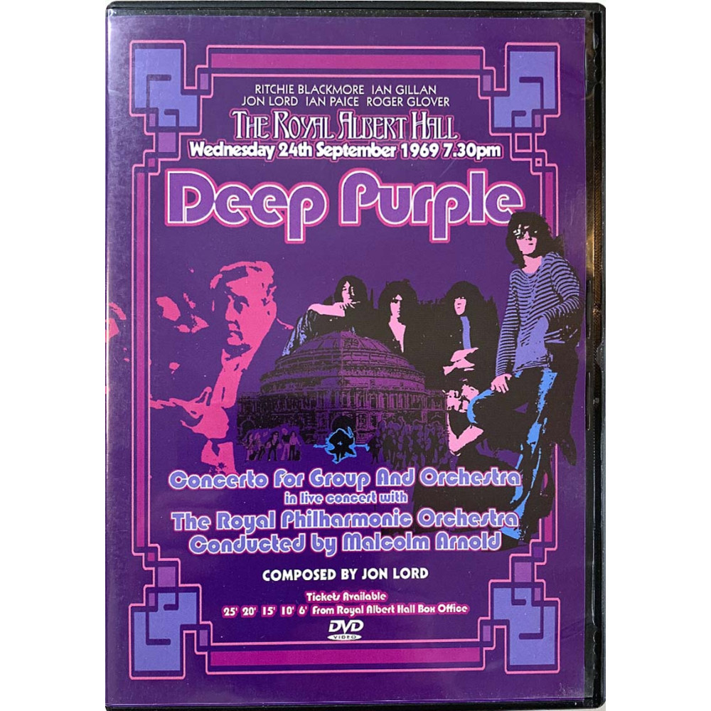 DVD - Deep Purple 1969 07243 4 92941 9 6 The Royal Philharmonic Orchestra DVD Begagnat