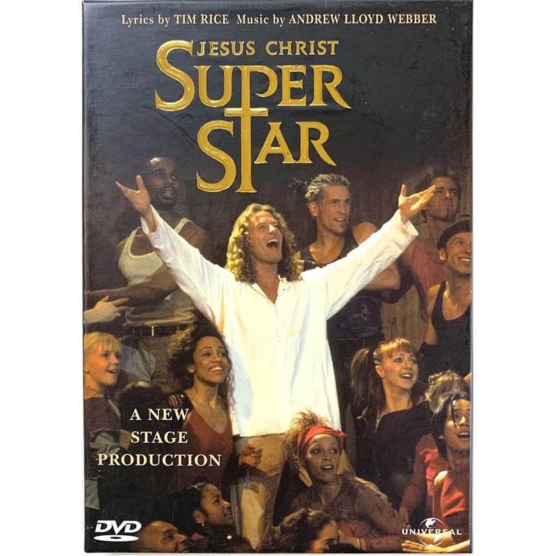 DVD - Andrew Lloyd Webber 2000 078 071-2 Jesus Christ Super Star, new stage production DVD Begagnat DVD - Andrew Lloyd Webber 2000 078 071-2 Jesus Christ Super Star, new stage production DVD Begagnat