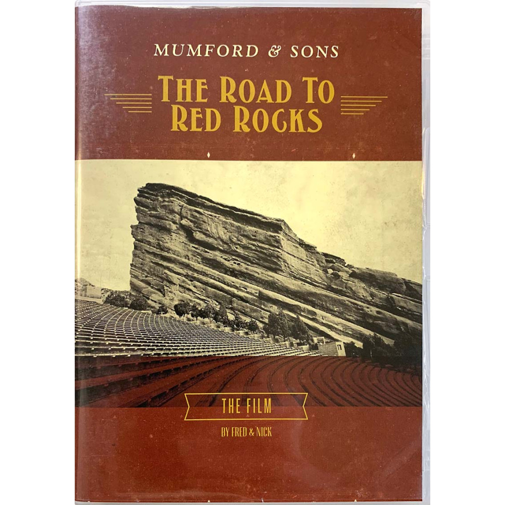 DVD - Mumford & Sons DVD The road to red rocks  kansi EX levy EX Käytetty DVD