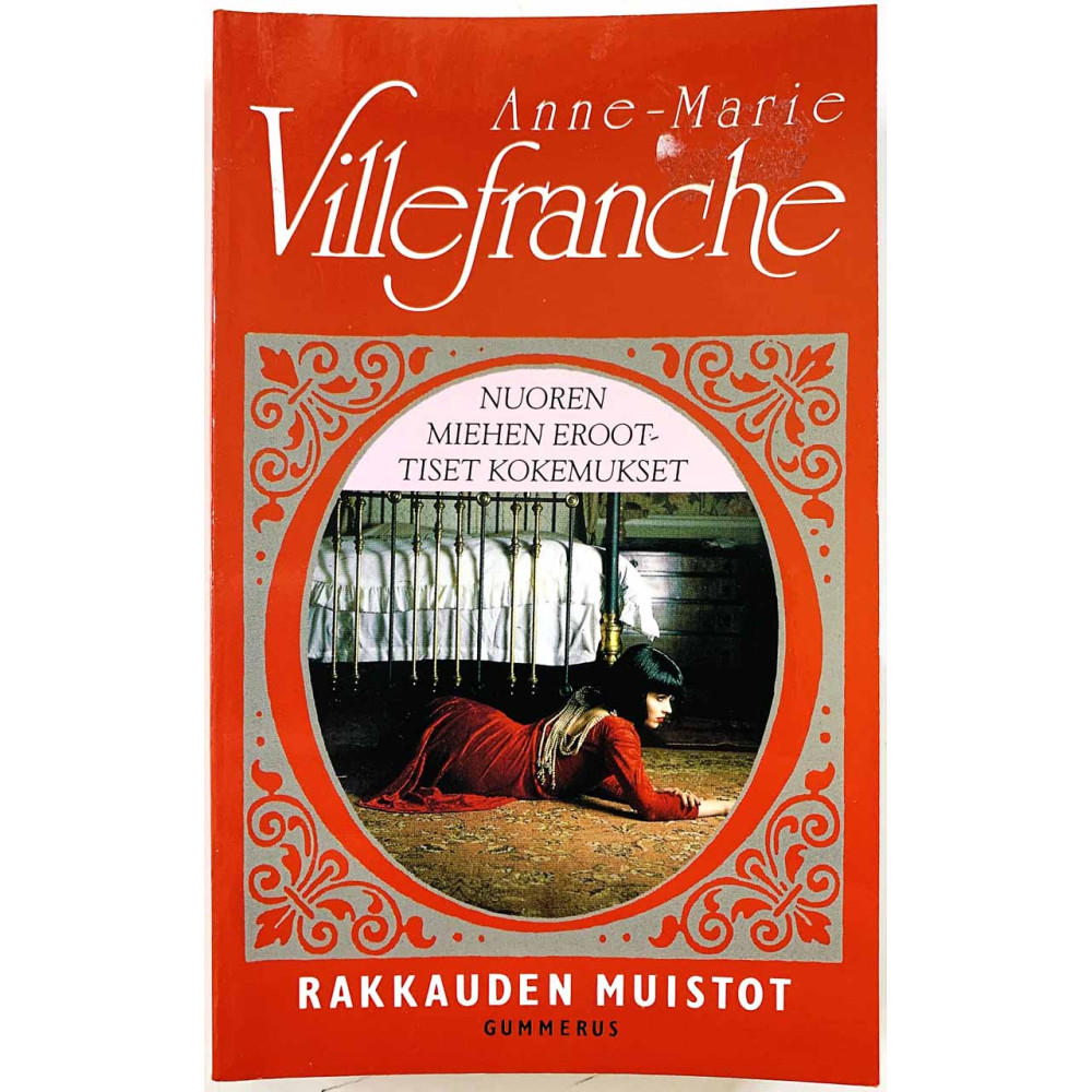 Villefrance Anne-Marie 1993 951-20-4408-0 Nuoren miehen eroottiset kokemukset, 2.painos Käytetty kirja
