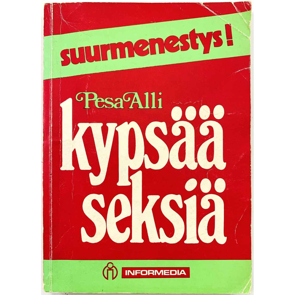 Pesa Alli : Kypsää seksiä - Något använd bok