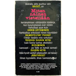 Pallenberg Corrado 1967  Miten nainen vietellään Käytetty kirja