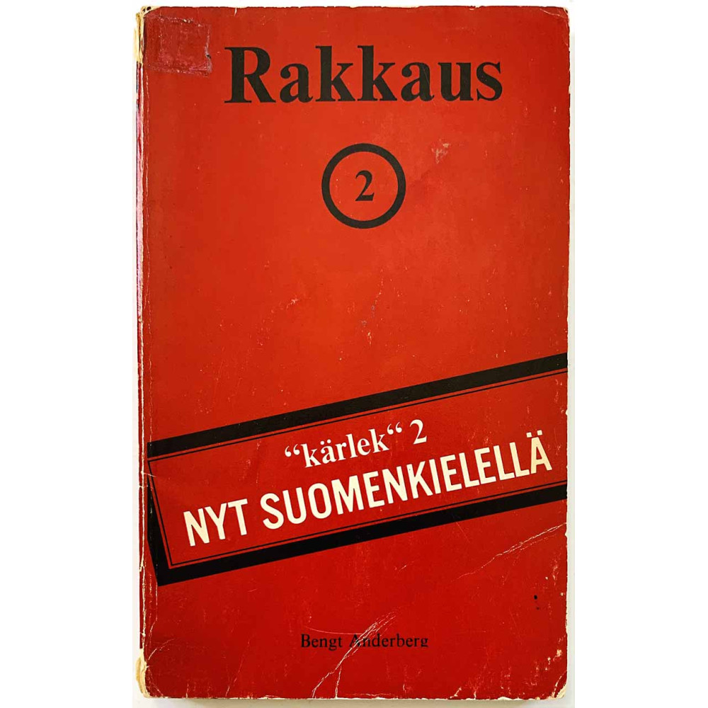Anderberg Bengt 1965 2 Rakkaus 2 Käytetty kirja