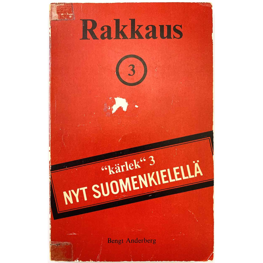 Anderberg Bengt 1965 3 Rakkaus 3 Käytetty kirja