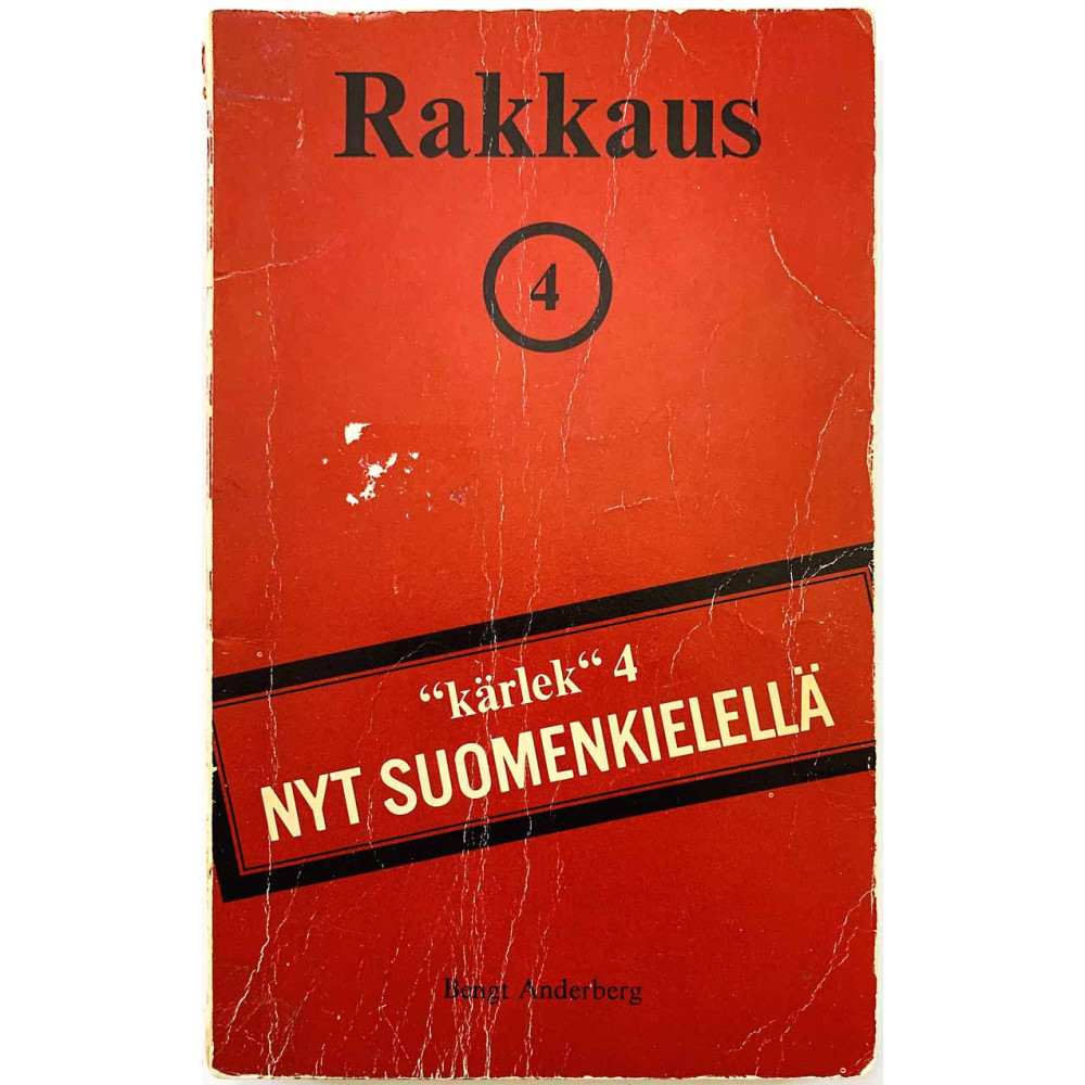 Anderberg Bengt 1965 4 Rakkaus 4 Käytetty kirja