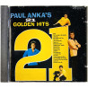 Anka Paul CD 21 Golden Hits  kansi EX- levy EX Käytetty CD