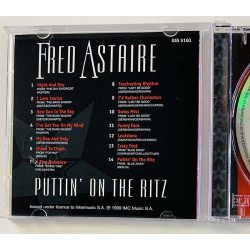 Astaire Fred CD Putin' on the Ritz  kansi EX- levy EX Käytetty CD