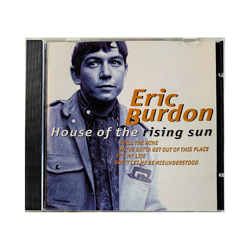 Burdon Eric CD House of the Rising Sun  kansi EX- levy EX Käytetty CD