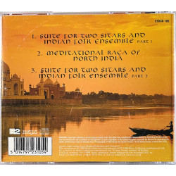 Indian National Sitar Ensemble CD Indian Meditation  kansi EX- levy EX Käytetty CD