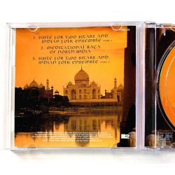 Indian National Sitar Ensemble CD Indian Meditation  kansi EX- levy EX Käytetty CD