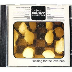 Jazz Butcher Conspirasy CD Waiting for the Love Bus  kansi VG+ levy EX- Käytetty CD