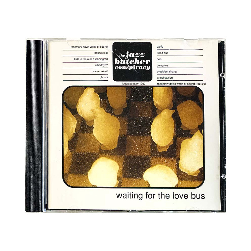 Jazz Butcher Conspirasy CD Waiting for the Love Bus  kansi VG+ levy EX- Käytetty CD