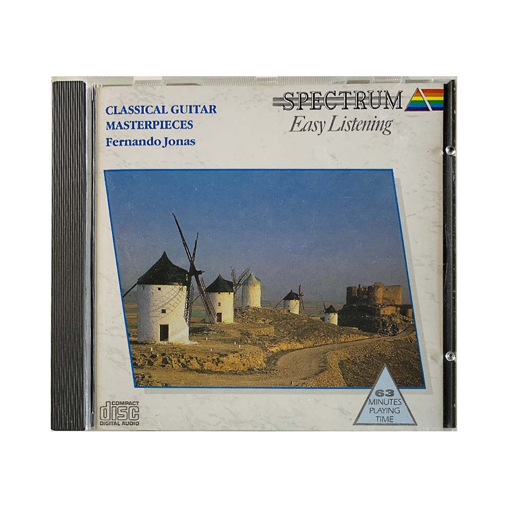 Jonas Fernando 1988 U 4024 Classical Guitar Masterpieces CD Begagnat