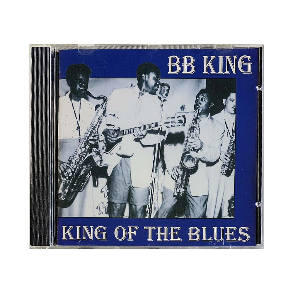 King B.B. CD King of the Blues  kansi EX- levy EX Käytetty CD