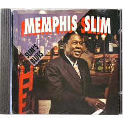 Memphis Slim CD Slim’s Blues  kansi EX- levy EX Käytetty CD