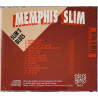 Memphis Slim CD Slim’s Blues  kansi EX- levy EX Käytetty CD