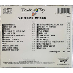 Perkins Carl CD Matchbox  kansi EX- levy EX Käytetty CD