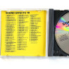 Efektiääniraitoja 94kpl CD Sound Effects 10 for movies and videos  kansi EX- levy EX Käytetty CD