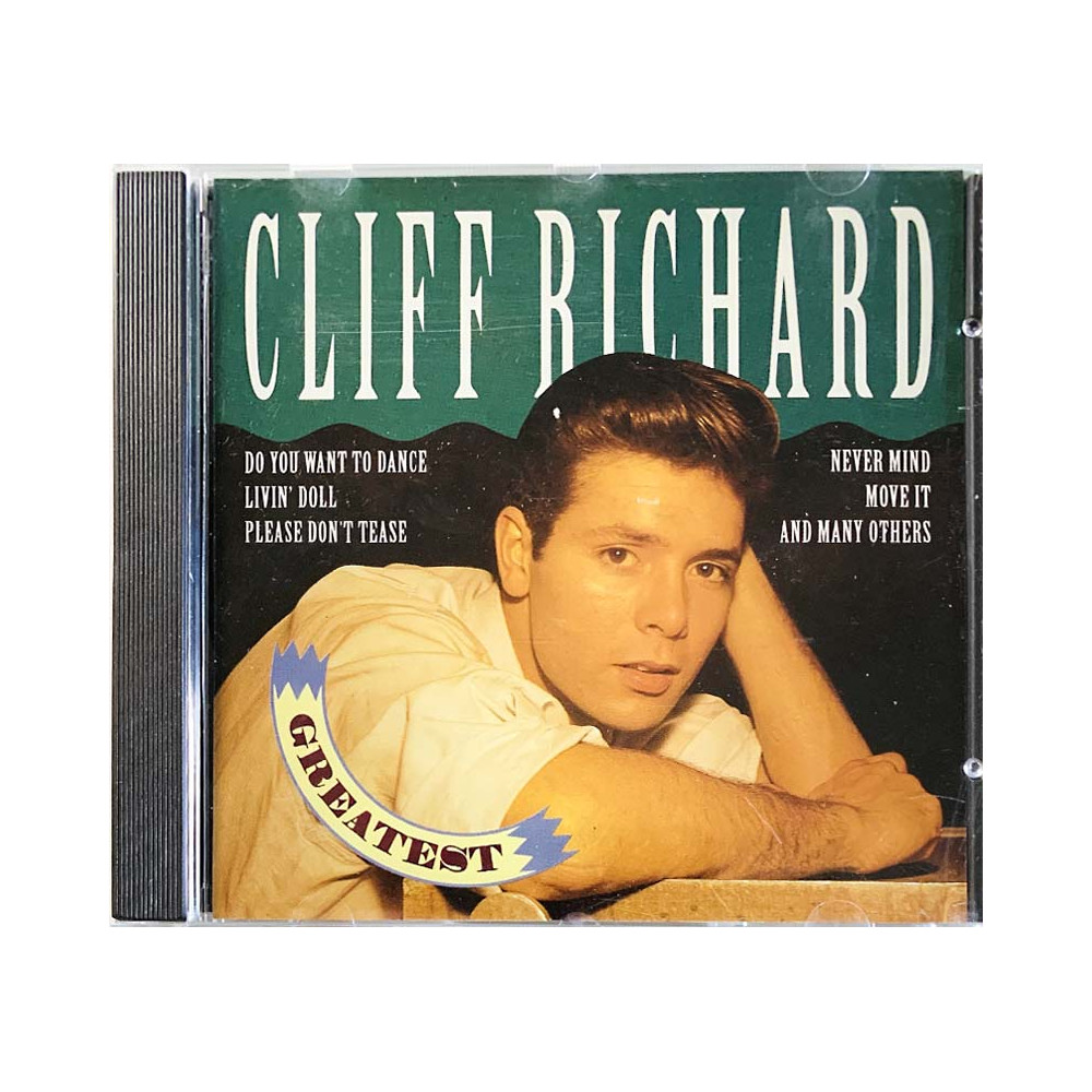 Richard Cliff CD Greatest  kansi EX- levy EX Käytetty CD
