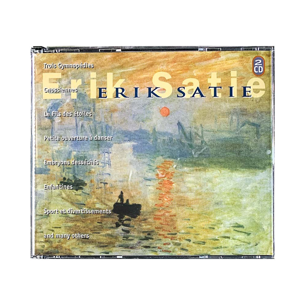 Satie Erik CD Trois Gymnopédies, Gnossiennes, Enfantines  kansi EX- levy EX Käytetty CD