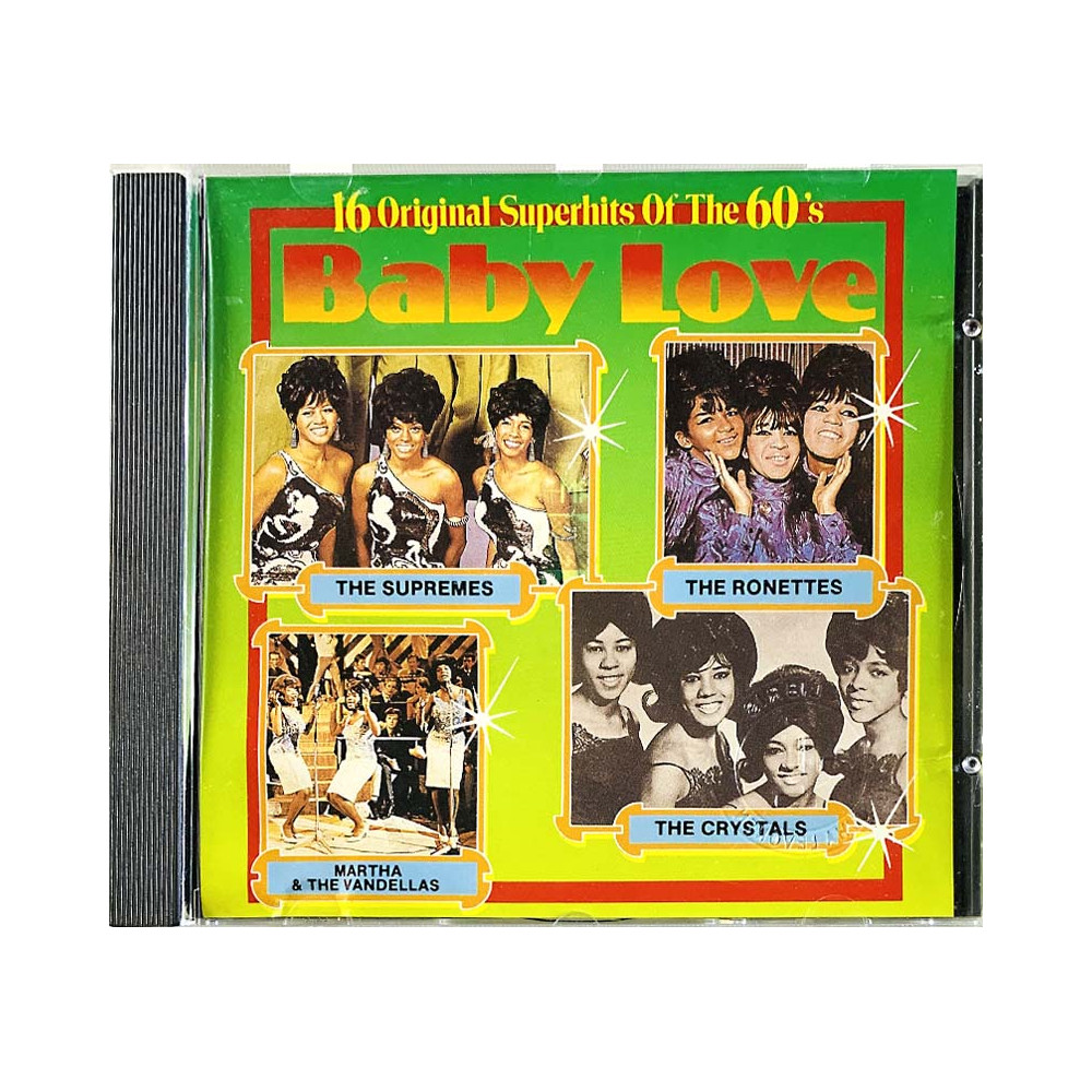 Ronettes, Supremes, Crystals CD Baby Love  kansi VG+ levy EX Käytetty CD