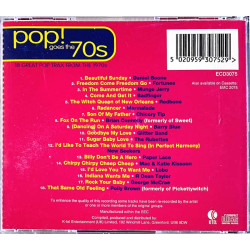 Badfinger, Brian Connolly, Glitter Band CD Pop goes the 70s 18 great trax  kansi EX- levy EX Käytetty CD
