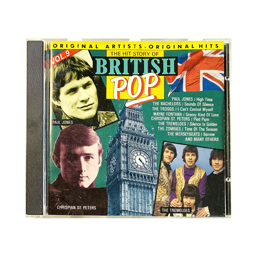 Crispian St. Peters, Marmalade, Equals CD The hit story of British Pop vol.9  kansi EX- levy VG+ Käytetty CD