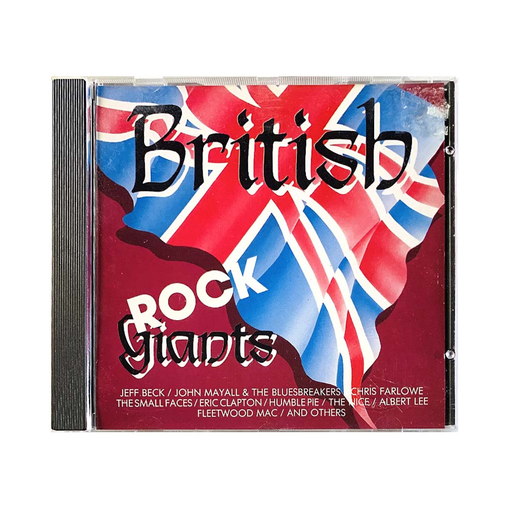 Savoy Brown, Jeff Beck, Albert Lee CD British Rock Giants  kansi EX- levy EX Käytetty CD