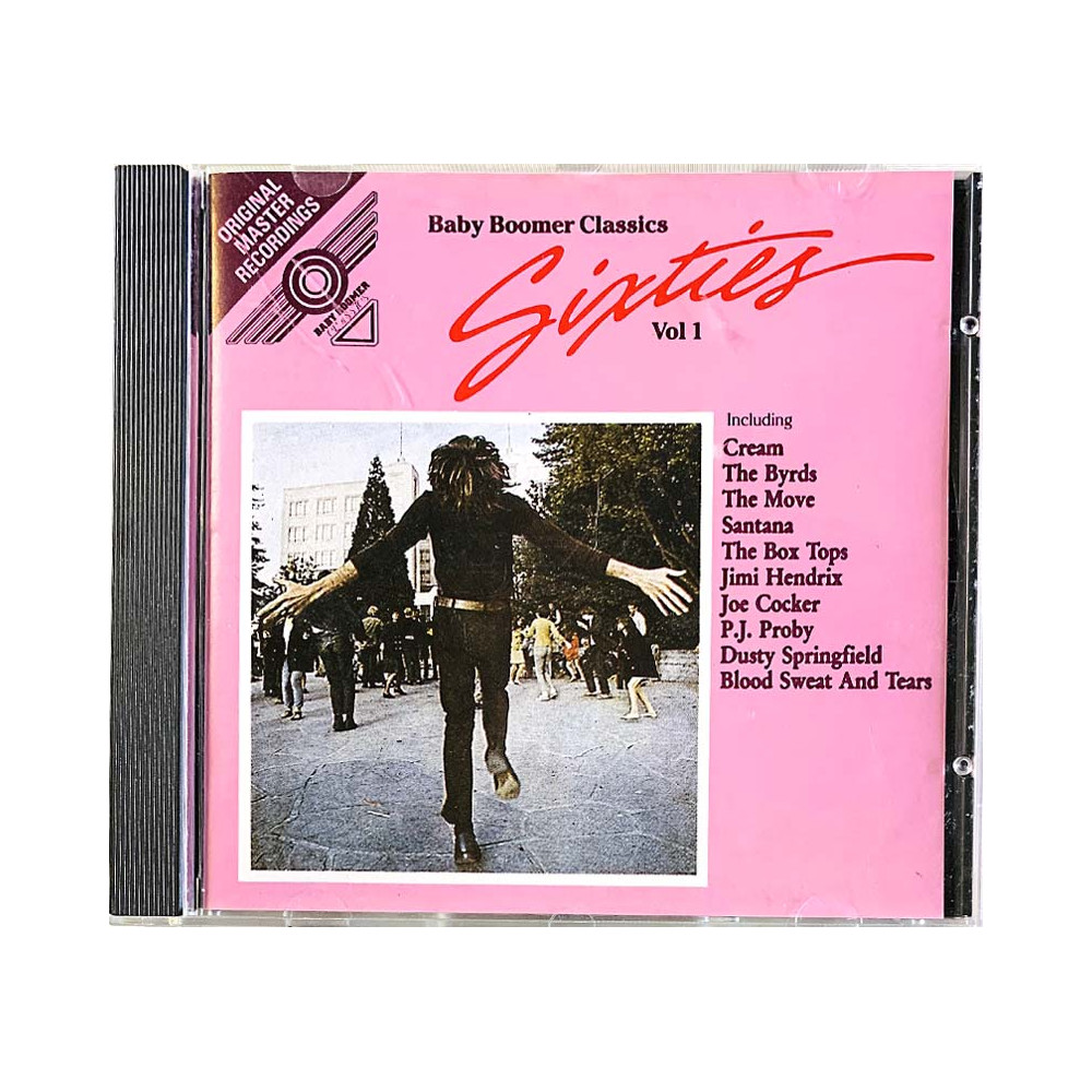 Cream, Joe Cocker, Steppenwolf CD Baby boomer classics sixties vol.1  kansi EX- levy VG+ Käytetty CD