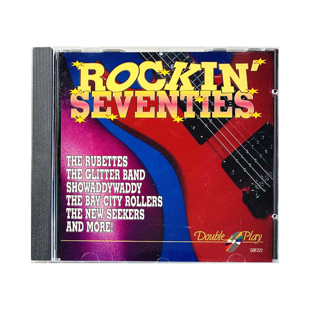 Bay City Rollers, Rubettes, Glitter Band CD Rockin' Seventies  kansi EX- levy EX- Käytetty CD