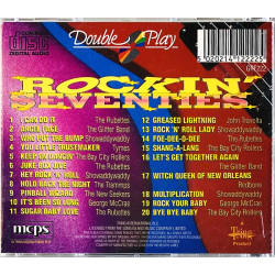 Bay City Rollers, Rubettes, Glitter Band CD Rockin' Seventies  kansi EX- levy EX- Käytetty CD