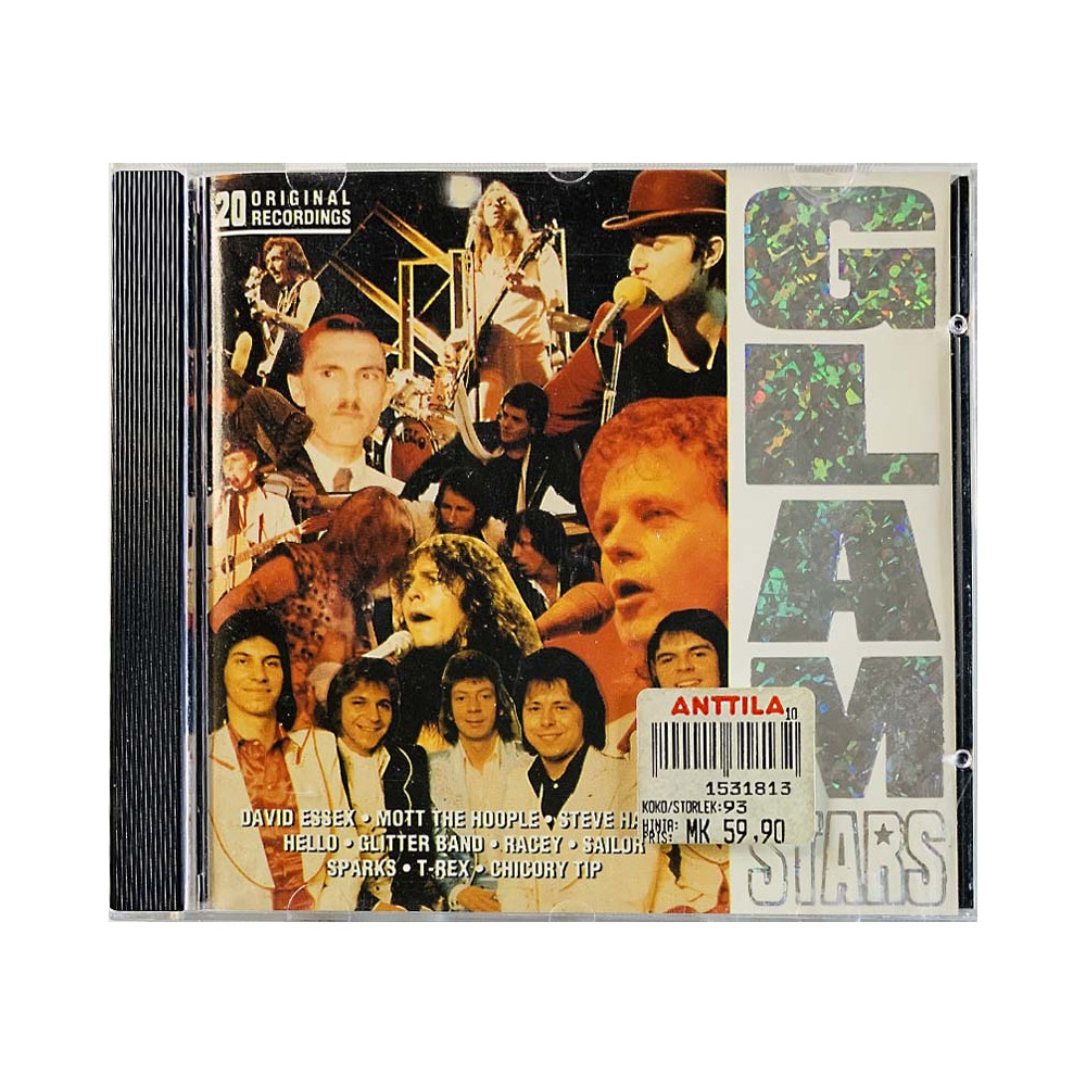 Sailor, Sparks, Mott the Hoople, Hello 1993 STACD 078 10 Glam Stars - 2 CD Begagnat