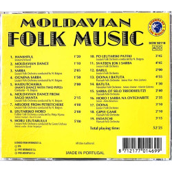 Leutarii Folk Orchestra, Fluerash Folk Orchestra CD Moldavian Folk Music  kansi EX- levy EX Käytetty CD