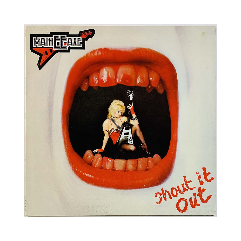 Maineaxe LP Shout it out  kansi VG+ levy EX- Käytetty LP