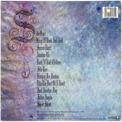 Dio LP Sacred Heart, Made in Finland  kansi VG levy G Käytetty LP