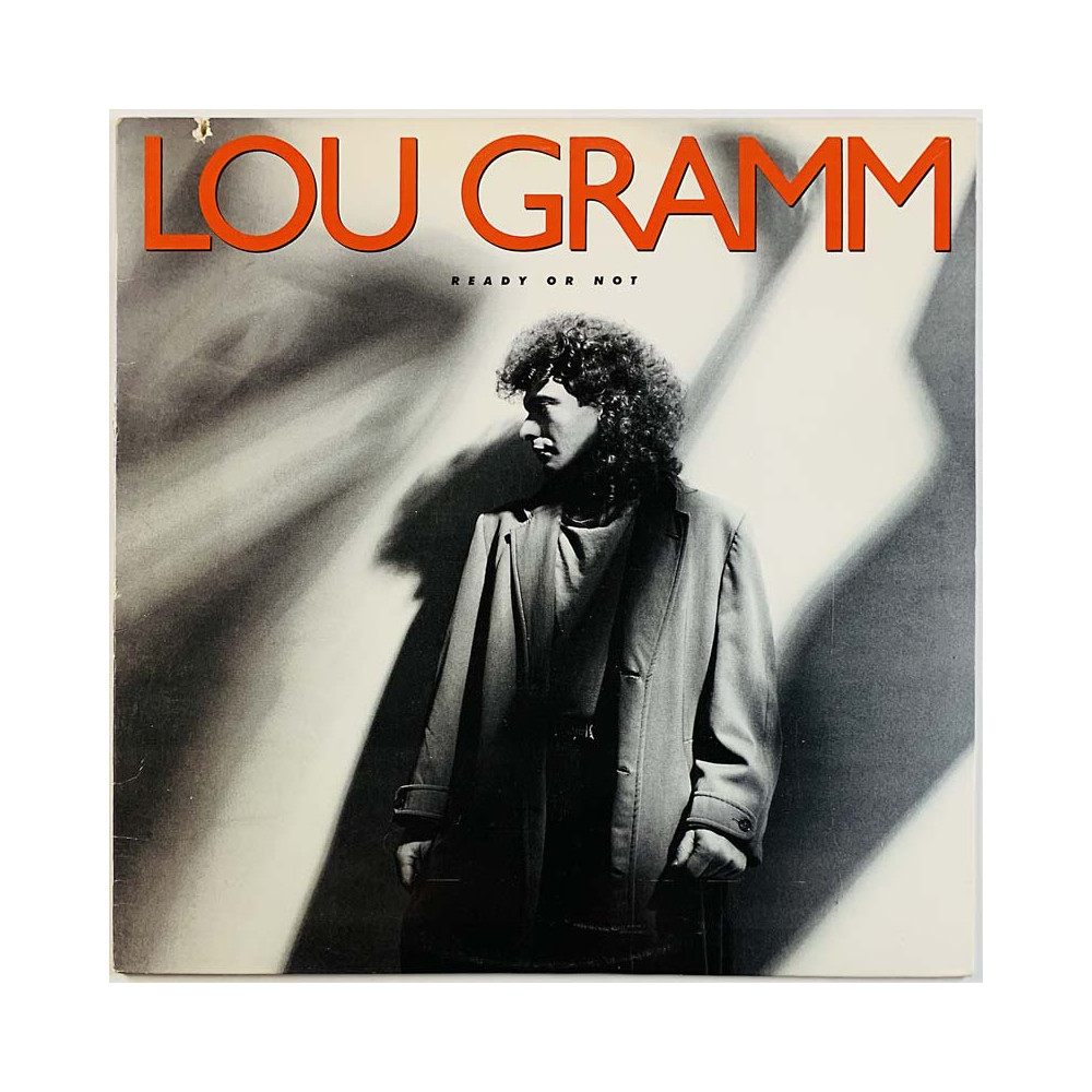 Gramm Lou LP Ready or not  kansi VG levy VG Käytetty LP