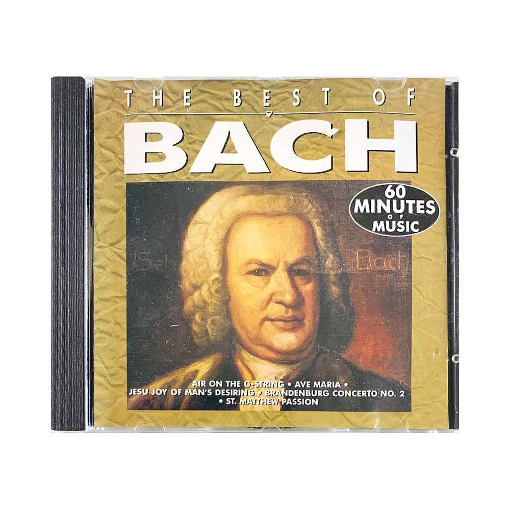 Bach Johann Sebastian CD The Best of Bach  kansi EX- levy EX Käytetty CD