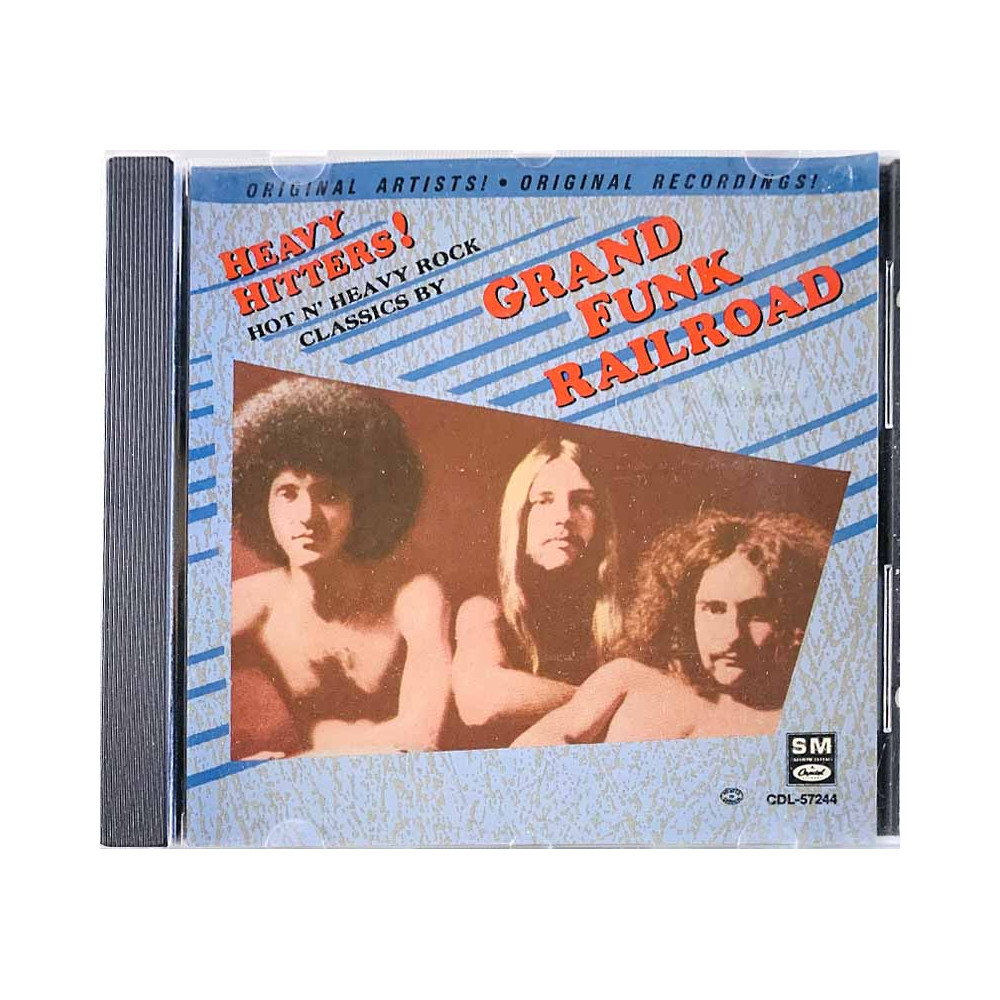 Grand Funk Railroad CD Heavy Hitters!  kansi EX- levy EX Käytetty CD